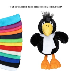 Peluche corbeau MBW 7