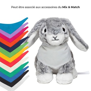 Peluche lapin MBW 7