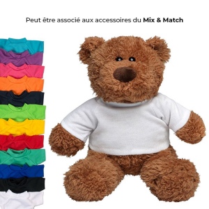 Peluche ours MBW 7