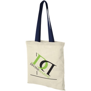 Sac coton Nevada 100 gr/m² avec poignées de couleur 7L 21