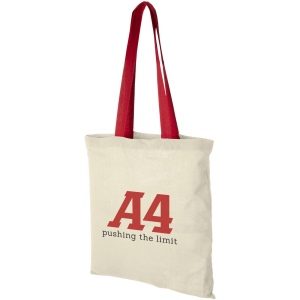 Sac coton Nevada 100 gr/m² avec poignées de couleur 7L 24