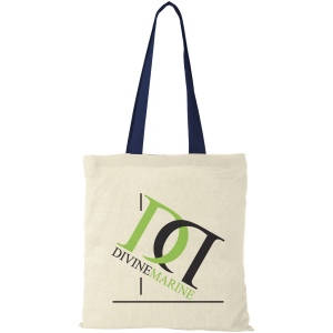 Sac coton Nevada 100 gr/m² avec poignées de couleur 7L 29