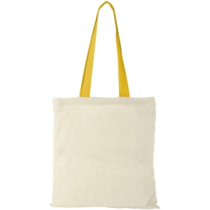 Sac coton Nevada 100 gr/m² avec poignées de couleur 7L 12