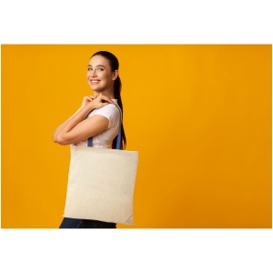 Sac coton Nevada 100 gr/m² avec poignées de couleur 7L 39