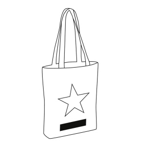 Sac shopping STAR DUST GO 10