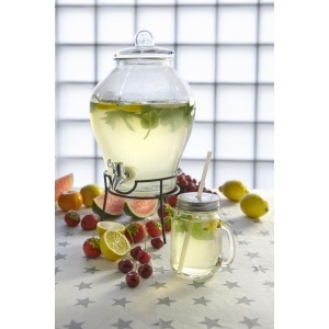 Bocal Mason en verre Sakina 4