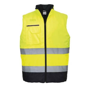 Gilet bodywarmer HV bicolore 2