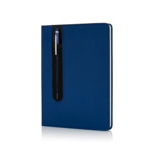Carnet A5 à couverture rigide en PU avec Stylo tactile 11