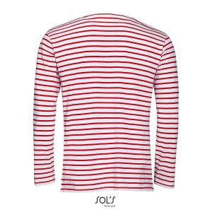 Tee-shirt homme manches longues rayé - MARINE MEN 7