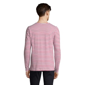 Tee-shirt homme manches longues rayé - MARINE MEN 11