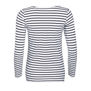 Tee-shirt femme manches longues rayé - MARINE WOMEN 16