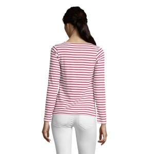 Tee-shirt femme manches longues rayé - MARINE WOMEN 11