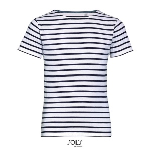 Tee-shirt enfant col rond rayé - MILES KIDS 4