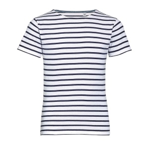 Tee-shirt enfant col rond rayé - MILES KIDS 14