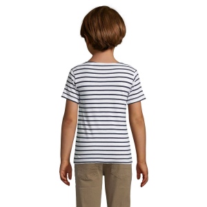 Tee-shirt enfant col rond rayé - MILES KIDS 10