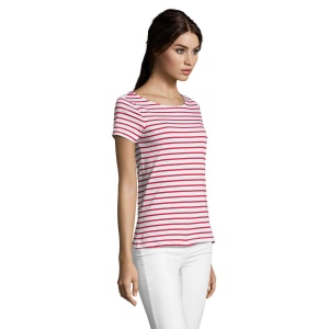 Tee-shirt femme col rond rayé - MILES WOMEN 13