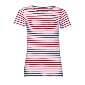 Tee-shirt femme col rond rayé - MILES WOMEN 15