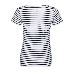 Tee-shirt femme col rond rayé - MILES WOMEN 16