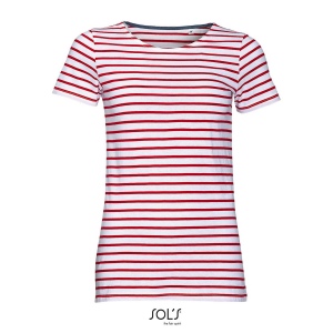 Tee-shirt femme col rond rayé - MILES WOMEN 5