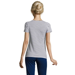 Tee-shirt femme col rond rayé - MILES WOMEN 10