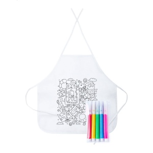 Yolen tablier à colorier