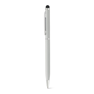 ZOE. Stylo en aluminium avec mécanisme twist et embout tactile 10