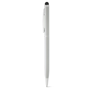 ZOE. Stylo en aluminium avec mécanisme twist et embout tactile 5