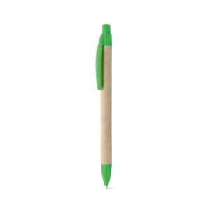 REMI. Stylo à bille fabriqué à partir de papier 100 % recyclé, avec clip 16