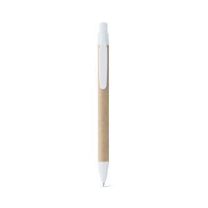 REMI. Stylo à bille fabriqué à partir de papier 100 % recyclé, avec clip 11