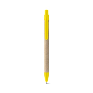 REMI. Stylo à bille fabriqué à partir de papier 100 % recyclé, avec clip 13