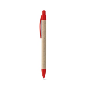 REMI. Stylo à bille fabriqué à partir de papier 100 % recyclé, avec clip 3