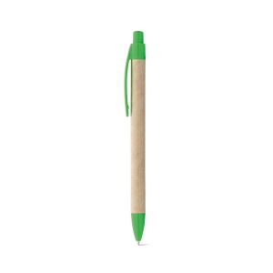 REMI. Stylo à bille fabriqué à partir de papier 100 % recyclé, avec clip 6