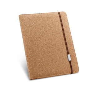 SERPA. Porte-documents A4 A4 en liège avec bloc de pages non lignées 2