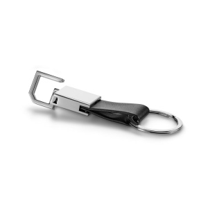 BOURCHIER. Porte-clés en métal et PU 3
