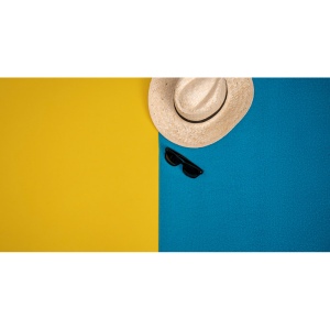 CALIFORNIA. Serviette de plage en microfibre (250 g/m²) 10
