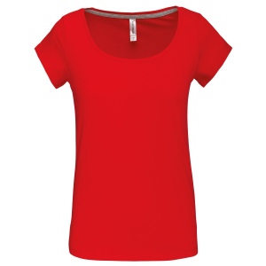 T-shirt col bateau manches courtes femme 6