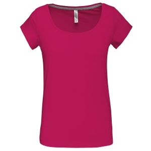 T-shirt col bateau manches courtes femme 3