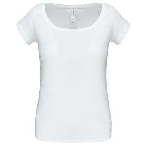 T-shirt col bateau manches courtes femme 8