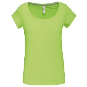 T-shirt col bateau manches courtes femme 4