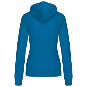 Sweat-shirt capuche contrastée femme 30