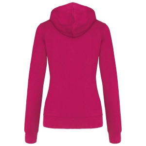 Sweat-shirt capuche contrastée femme 34