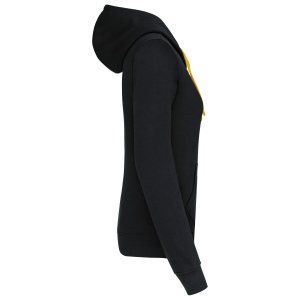 Sweat-shirt capuche contrastée femme 38