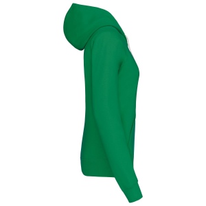 Sweat-shirt capuche contrastée femme 40