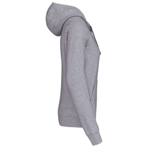 Sweat-shirt capuche contrastée femme 45