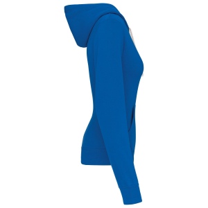 Sweat-shirt capuche contrastée femme 49