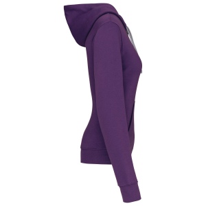 Sweat-shirt capuche contrastée femme 52
