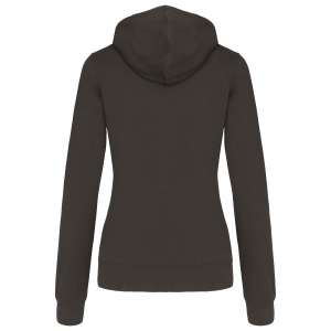Sweat-shirt capuche contrastée femme 22