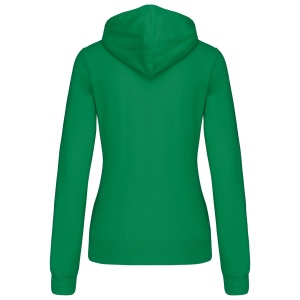 Sweat-shirt capuche contrastée femme 23