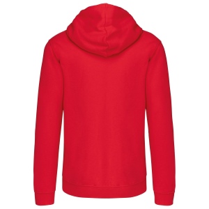 Sweat-shirt zippé capuche contrastée 17