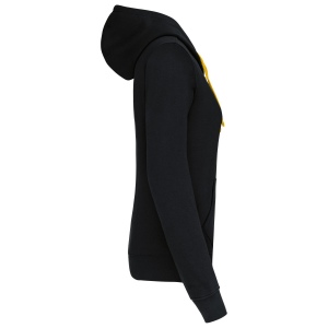 Sweat-shirt zippé capuche contrastée femme 16